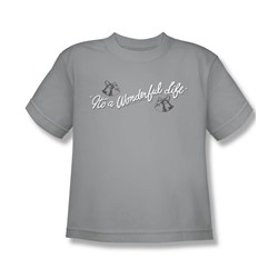 Its A Wonderful Life - Big Boys Logo T-Shirt In Silver