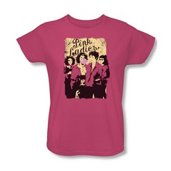 Grease - Womens Pink Ladies T-Shirt In Hot Pink