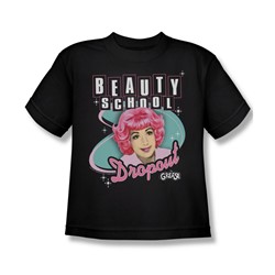 Grease - Big Boys Beauty School Dropout T-Shirt In Black