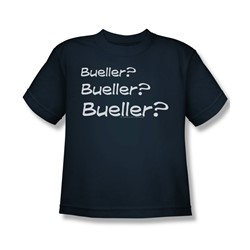Ferris Buellers Day Off - Big Boys Bueller? T-Shirt In Navy
