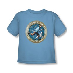 Tintin - Toddler Around The Globe T-Shirt In Carolina Blue