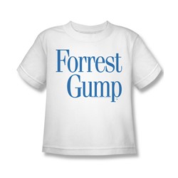 Forrest Gump - Little Boys Logo T-Shirt In White