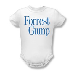 Forrest Gump - Infant Logo Onesie In White