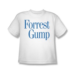 Forrest Gump - Big Boys Logo T-Shirt In White