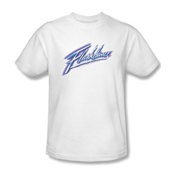 Flashdance - Mens Logo T-Shirt In White