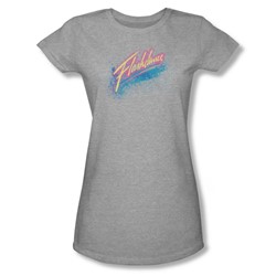 Flashdance - Womens Spray Logo T-Shirt In Heather