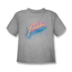 Flashdance - Little Boys Spray Logo T-Shirt In Heather