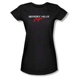 Beverly Hills Cop - Womens Logo T-Shirt In Black