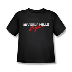 Beverly Hills Cop - Little Boys Logo T-Shirt In Black