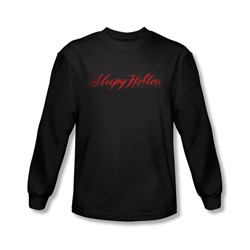 Sleepy Hollow - Mens Logo Long Sleeve Shirt In Black