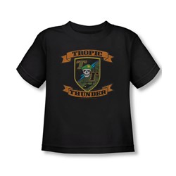 Tropic Thunder - Toddler Patch T-Shirt In Black