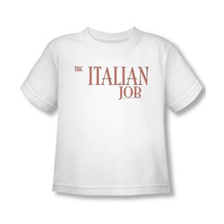 Italian Job - Toddler Logo T-Shirt In White