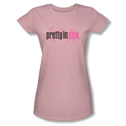 Pretty In Pink - Womens Logo T-Shirt In Pink