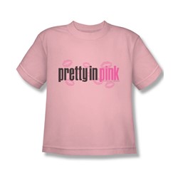 Pretty In Pink - Big Boys Logo T-Shirt In Pink
