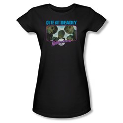 Galaxy Quest - Womens Cute But Deadly T-Shirt In Black