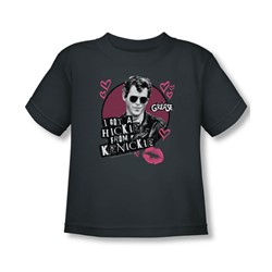 Grease - Toddler Kenickie T-Shirt In Charcoal