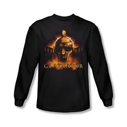 Gladiator - Mens My Name Is Long Sleeve Shirt In Black