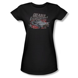 Grease - Womens Greased Lightening T-Shirt In Black