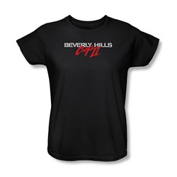Beverly Hills Cop Ii - Womens Logo T-Shirt In Black