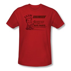 Tommy Boy - Mens Zalinsky Auto T-Shirt In Red