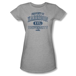Old School - Womens Property Of Harrison T-Shirt In Heather
