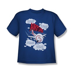Airplane - Big Boys Picked The Wrong Day T-Shirt In Royal