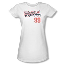 Major League - Womens 99 T-Shirt In White