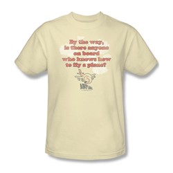 Airplane - Mens Fly T-Shirt In Cream