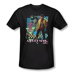 Pretty In Pink - Mens A Duckman T-Shirt In Black