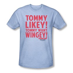 Tommy Boy - Mens Want Wingey T-Shirt In Light Blue