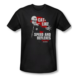 Tommy Boy - Mens Cat Like T-Shirt In Black