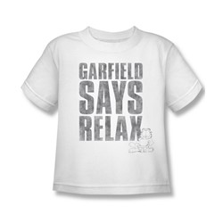 Garfield - Little Boys Relax T-Shirt In White