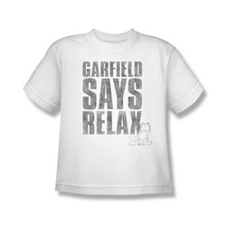 Garfield - Big Boys Relax T-Shirt In White