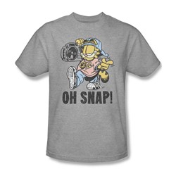 Garfield - Mens Oh Snap T-Shirt In Heather