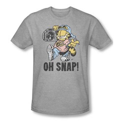 Garfield - Mens Oh Snap T-Shirt In Heather