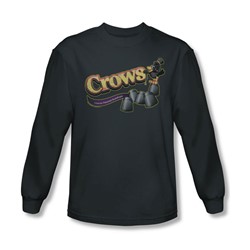 Tootsie Roll - Mens Crows Long Sleeve Shirt In Charcoal