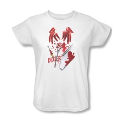 Dexter - Womens Tools Of The Trade T-Shirt In White