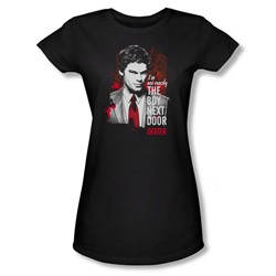 Dexter - Womens Boy Next Door T-Shirt In Black