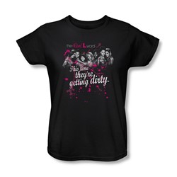 The Real L Word - Womens Dirty T-Shirt In Black