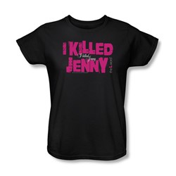The L Word - Womens I Killed Jenny T-Shirt In Black