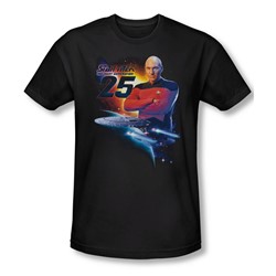 Star Trek - Mens Tng 25 T-Shirt In Black