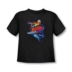 Star Trek - Toddler Tng 25 T-Shirt In Black