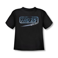 Star Trek - Toddler Tng 25 Enterprise T-Shirt In Black