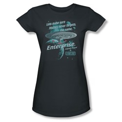 Star Trek - Womens Never Forget T-Shirt In Charcoal
