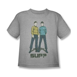 Star Trek - Little Boys Sup T-Shirt In Heather