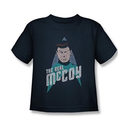 Star Trek - Little Boys The Real Mccoy T-Shirt In Navy