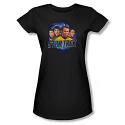 Star Trek - Womens The Boys T-Shirt In Black