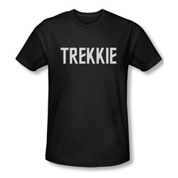 Star Trek - Mens Trekkie T-Shirt In Black