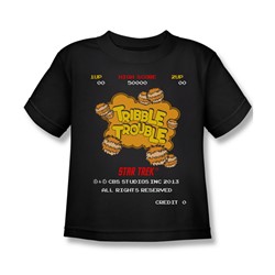 Star Trek - Little Boys Tribble Trouble T-Shirt In Black