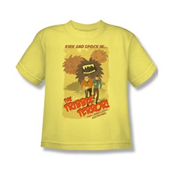 Star Trek - Big Boys Tribble Threat T-Shirt In Banana